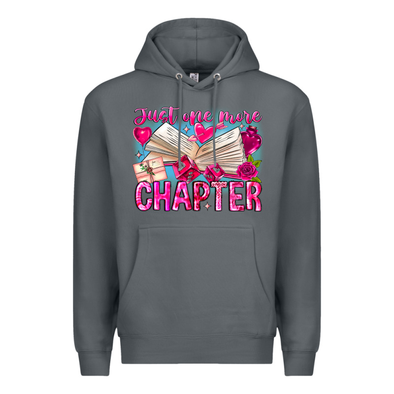 Just One More Chapter Premium Hoodie by CowhideDigitalArt | Teevron