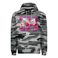 Slate Camo Just One More Chapter Premium Hoodie - CowhideDigitalArt