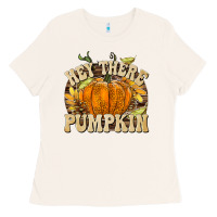 Bone Hey There Pumpkin Ladies Tee - texasbilliewilder