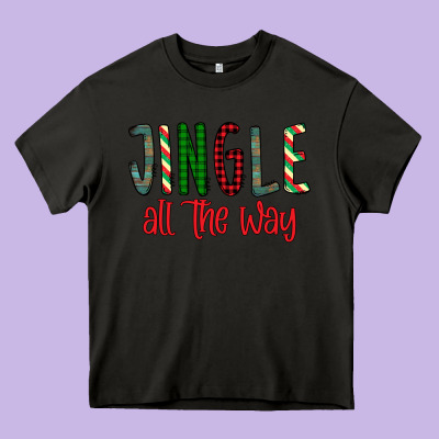 Jingle All The Way Heavy Core Tee Designed By Bettercallsaul