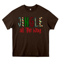 Chocolate Brown jingle all the way Heavy Core Tee - Bettercallsaul