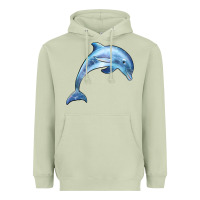 Matcha dolphin Heavyweight Hoodie - BarkalooDesign