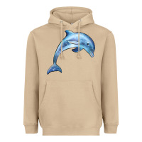 Mushroom dolphin Heavyweight Hoodie - BarkalooDesign