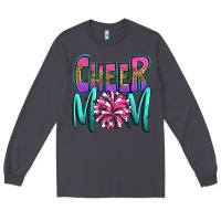 Smoke cheer mom Long Sleeve Tee - OliviaCreatesArt
