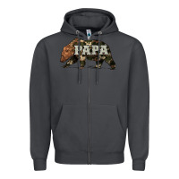 Smoke bear papa Zipper Hoodie - Artiststas