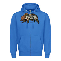 True Royal bear papa Zipper Hoodie - Artiststas