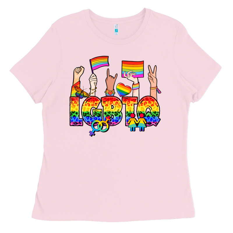 Lgbtq+ Ladies Tee by NancyCooperArtShop | Teevron