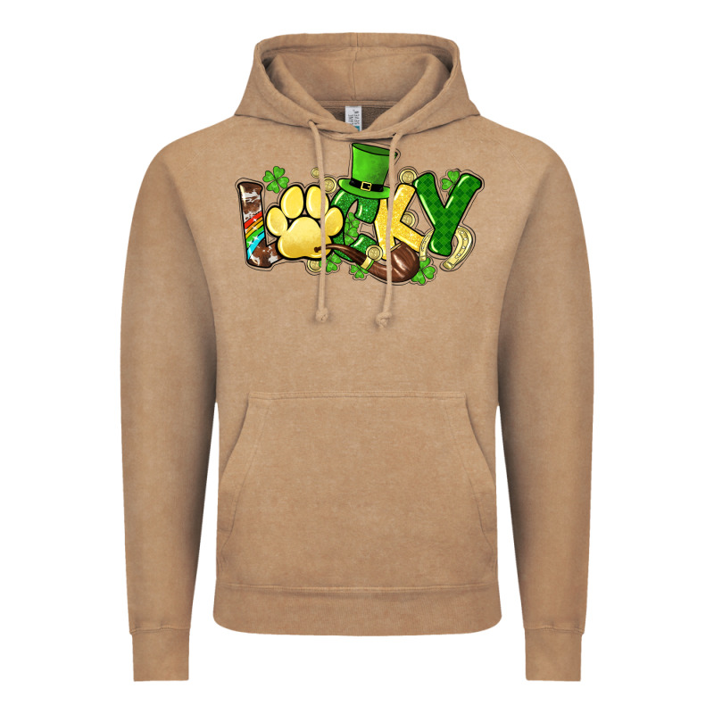 Lucky Pet  St. Patrick's Vintage Hoodie by HowdyJamesFarm | Teevron