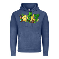 Vintage Denim lucky pet  St. Patrick's Vintage Hoodie - HowdyJamesFarm