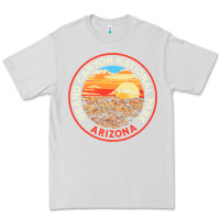 Dove Grey Vintage Grand Canyon National Park Retro 80s Graphic Premium Tee - longCreatives