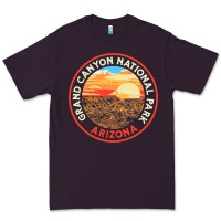 Plum Vintage Grand Canyon National Park Retro 80s Graphic Premium Tee - longCreatives
