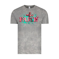 Cloud Rock faith breast cancer Vintage Tee - CowGirlArtShop