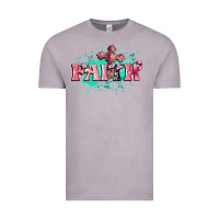Vintage Zinc faith breast cancer Vintage Tee - CowGirlArtShop