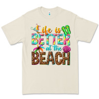 Bone Life is better at the beach Premium Tee - NancyCooperArtShop