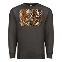 Smoke western animal patterns brushstoke Premium Sweatshirt - BarkalooDesign