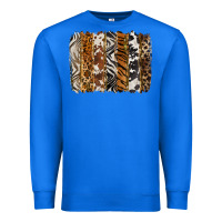 True Royal western animal patterns brushstoke Premium Sweatshirt - BarkalooDesign