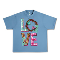 Pebble Blue Love crown of the thorns Easter Day Urban Heavy Tee - HowdyJamesFarm