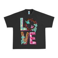 Pigment Black Love crown of the thorns Easter Day Urban Heavy Tee - HowdyJamesFarm