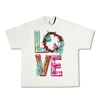 Pistachio Love crown of the thorns Easter Day Urban Heavy Tee - HowdyJamesFarm