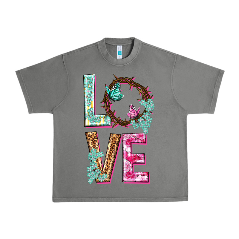 Love Crown Of The Thorns Easter Day Urban Heavy Tee by HowdyJamesFarm | Teevron