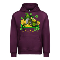 Mauve Wine st patricks truck and gnome Urban Hoodie - AdoDesignShop