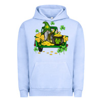 Pigment Grape Ice st patricks truck and gnome Urban Hoodie - AdoDesignShop