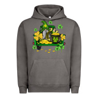 Pigment Tornado st patricks truck and gnome Urban Hoodie - AdoDesignShop