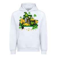 White st patricks truck and gnome Urban Hoodie - AdoDesignShop