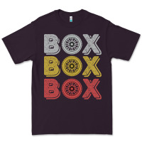 Plum Vintage Retro Box Box Box Formula Racing Premium Tee - longCreatives