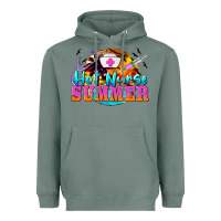 Sage hot nurse summer Heavyweight Hoodie - BarkalooDesign