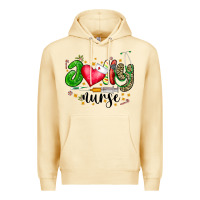Pina Colada Jolly Nurse Black Premium Hoodie - CowhideDigitalArt