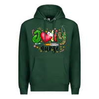Sports Green Jolly Nurse Black Premium Hoodie - CowhideDigitalArt