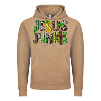 Vintage Coffee Jesus junkie St. Patrick's Vintage Hoodie - CowGirlArtShop