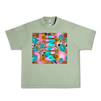 Oil Green western mini Urban Heavy Tee - RanaPortraitStore