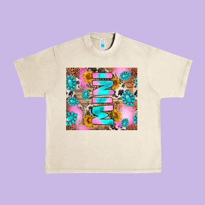 Western Mini Urban Heavy Tee Designed By Ranaportraitstore
