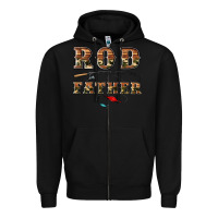 Black rod father Zipper Hoodie - Artiststas