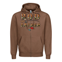 Chestnut rod father Zipper Hoodie - Artiststas