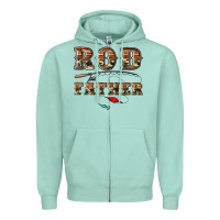 Seafoam rod father Zipper Hoodie - Artiststas