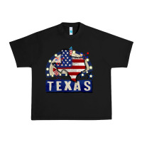 Black texas 4th of july Urban Heavy Tee - CowGirlArtShop
