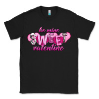 Black Be mine sweet Valentine's Day Classic Tee - HowdyJamesFarm