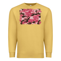 Antique Gold pink camouflage background Premium Sweatshirt - BarkalooDesign