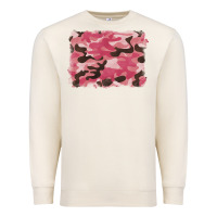 Sandshell pink camouflage background Premium Sweatshirt - BarkalooDesign