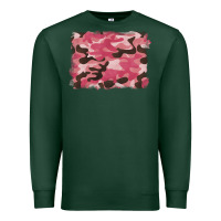 Sports Green pink camouflage background Premium Sweatshirt - BarkalooDesign