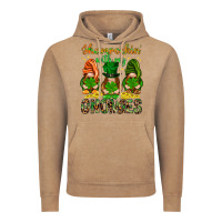 Shamrockin' With My Gnomies St. Patricks Day Vintage Hoodie | Teevron