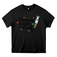 Black nursing i̇s a work of heart Heavy Core Tee - JahusDesignShop
