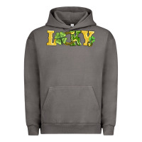 Pigment Tornado lucky horseshoe and four leaf clover Urban Hoodie - AdoDesignShop
