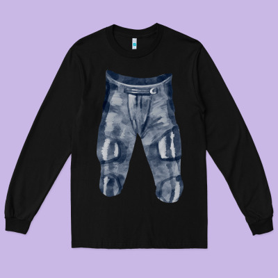 Football Padded Pant Fa Element Long Sleeve Tee Designed By Fadigitalartstudio