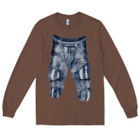 Chestnut football padded pant fa element Long Sleeve Tee - FaDigitalArtStudio