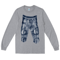 Heather Grey football padded pant fa element Long Sleeve Tee - FaDigitalArtStudio
