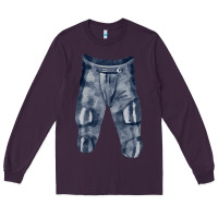 Plum football padded pant fa element Long Sleeve Tee - FaDigitalArtStudio